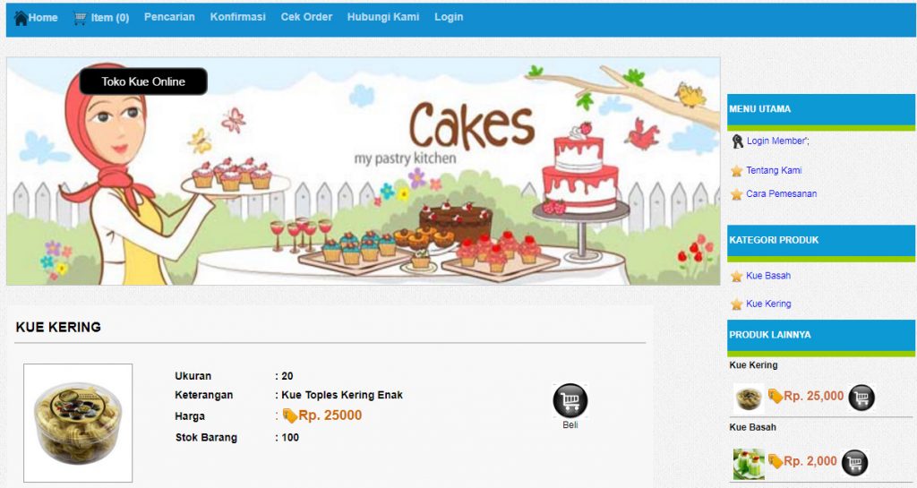 toko kue online