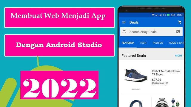 merubah web menjadi aplikasi android